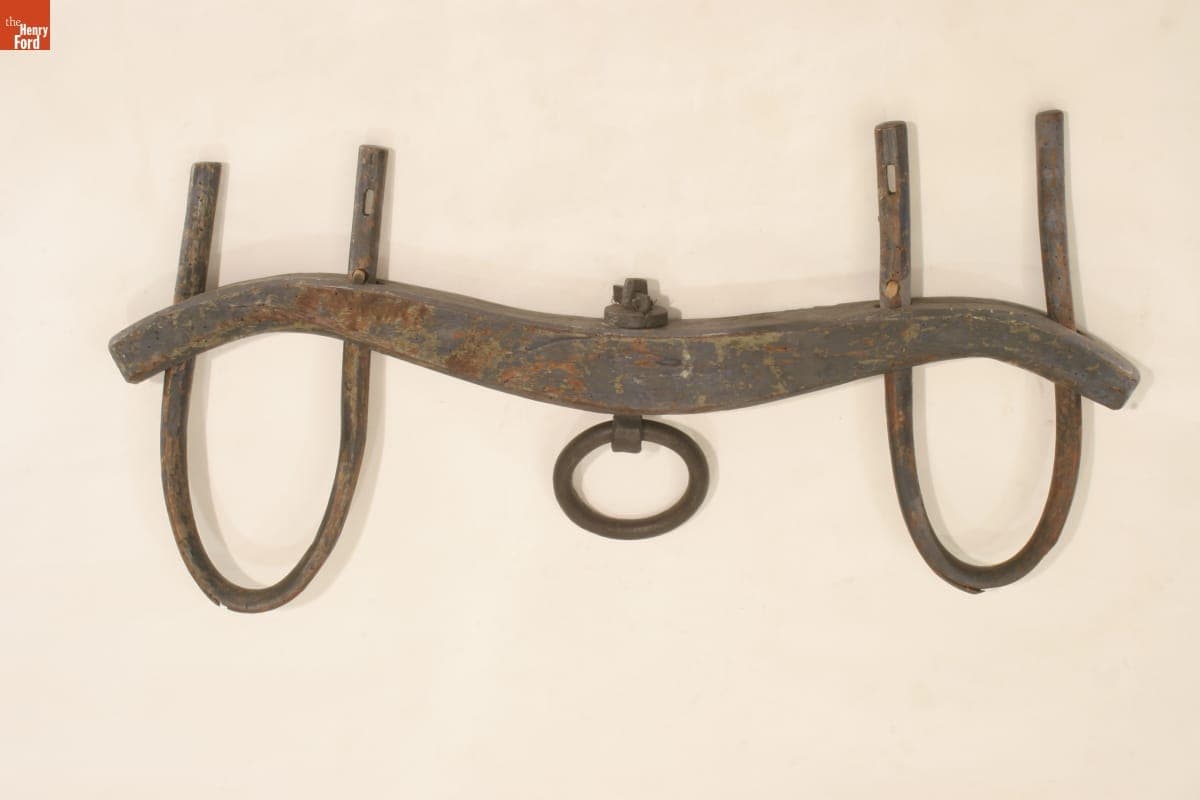 Ox Yoke with Two Bows, 1800-1900