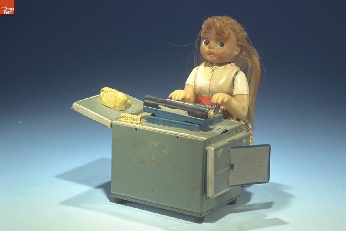 Secretary Mechanical Toy, 1950-1960