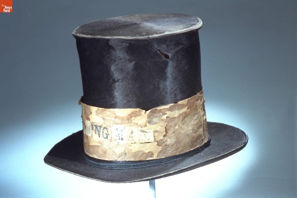 Abraham Lincoln Campaign Hat, 1860