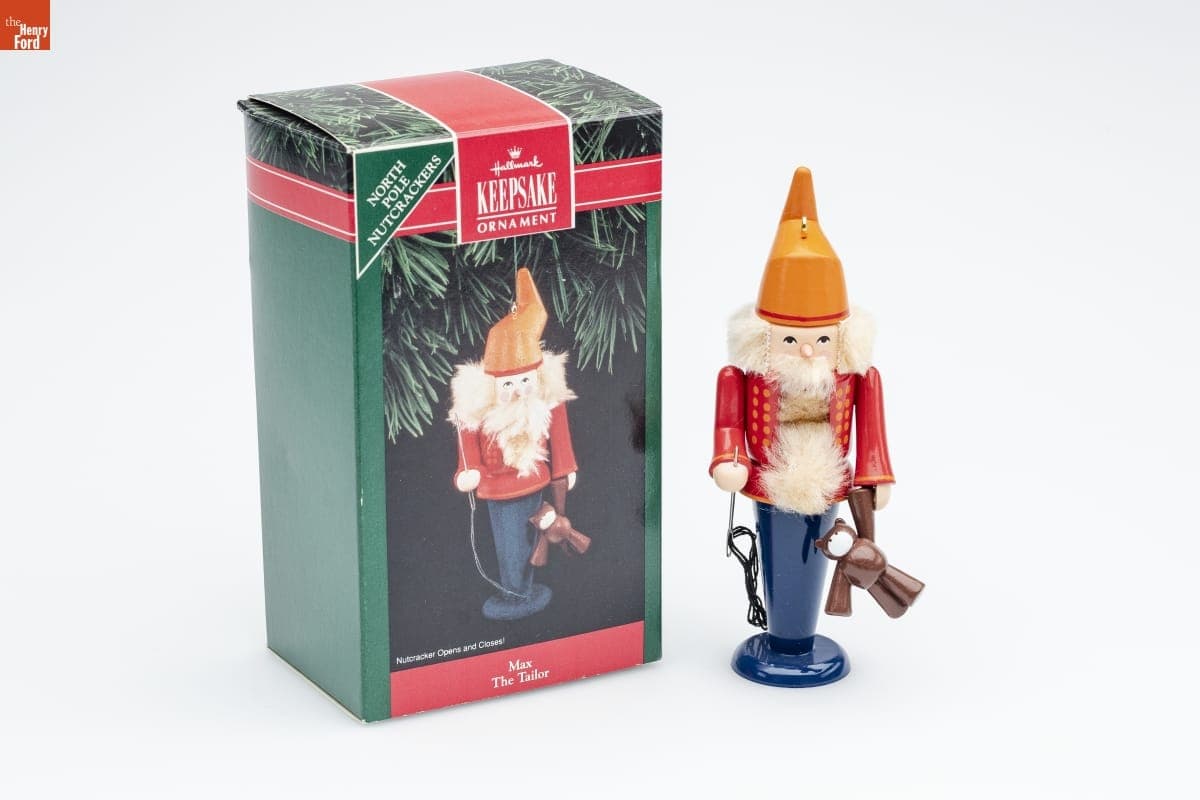 Hallmark "North Pole Nutcrackers Collection: Max The Tailor" Christmas Ornament, 1992