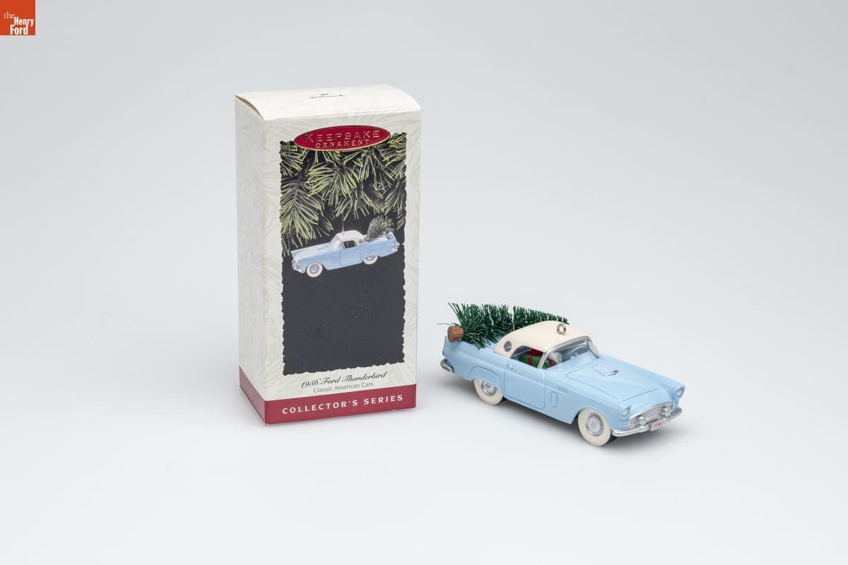 Hallmark "Classic American Cars Series: 1956 Ford Thunderbird" Christmas Ornament, 1993