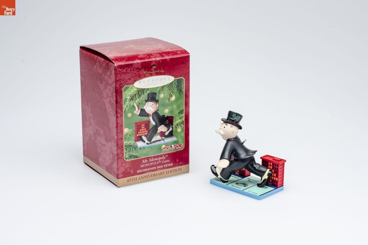 Hallmark "Monopoly Game: Mr. Monopoly" Christmas Ornament, 2000