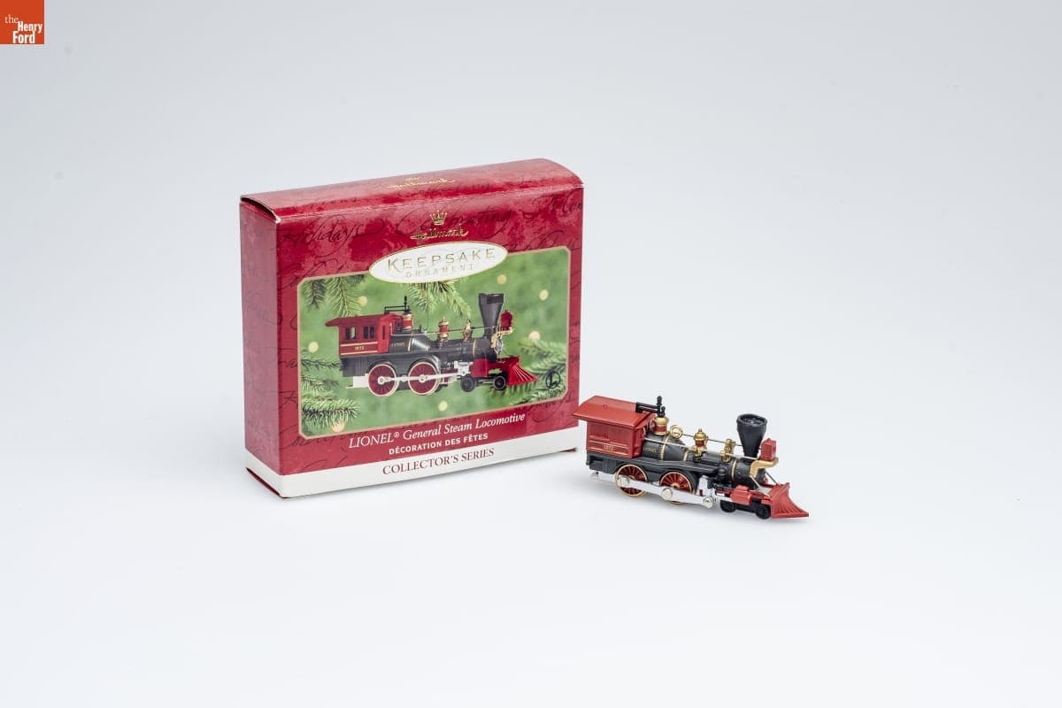 Hallmark "LIONEL Train Series: Lionel General Steam Locomotive" Christmas Ornament, 2000