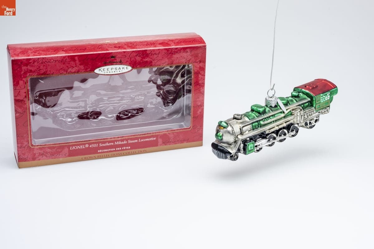 Hallmark "Crown Reflections Collection: LIONEL 4501 Southern Mikado Steam Locomotive" Christmas Ornament, 2000