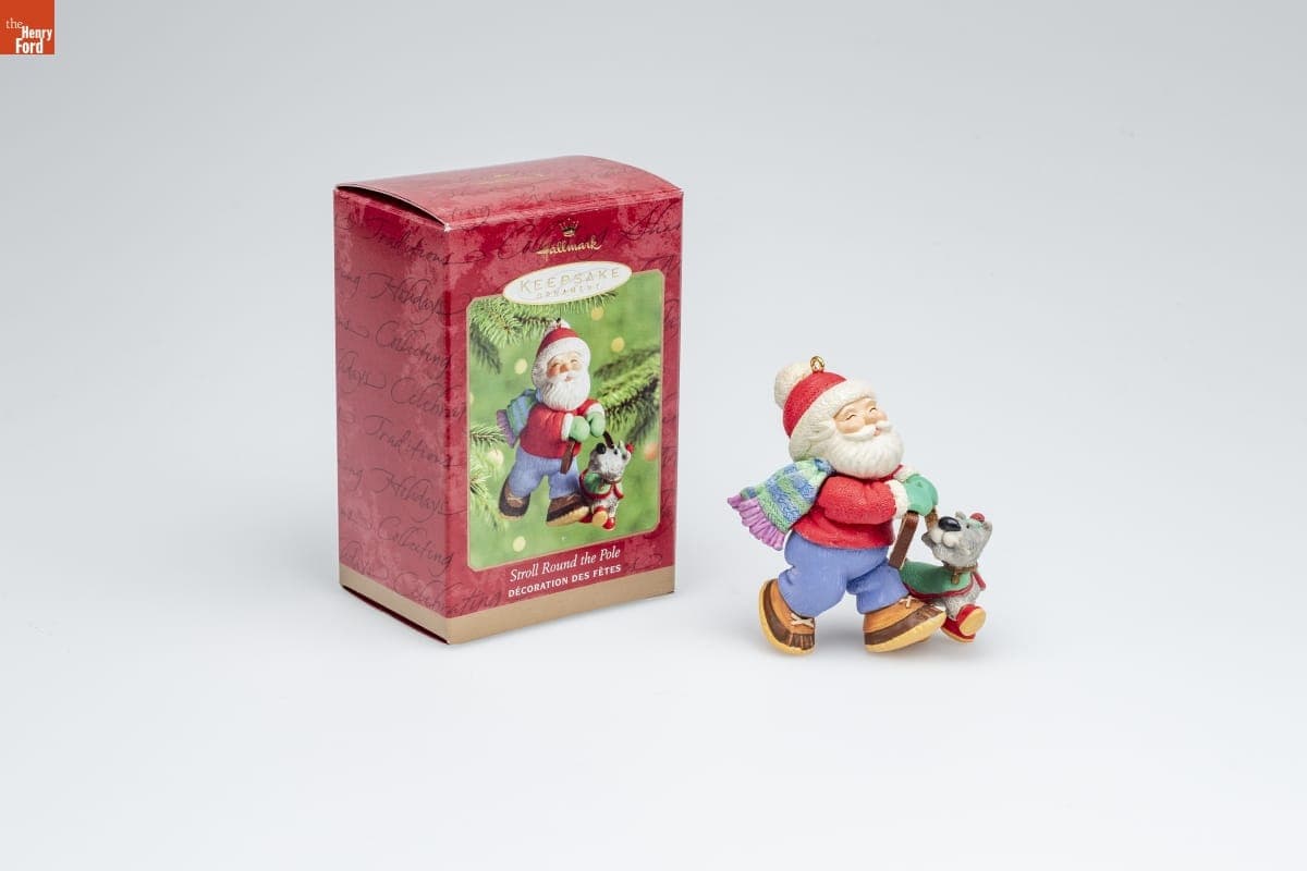 Hallmark "Stroll Round the Pole" Christmas Ornament, 2000