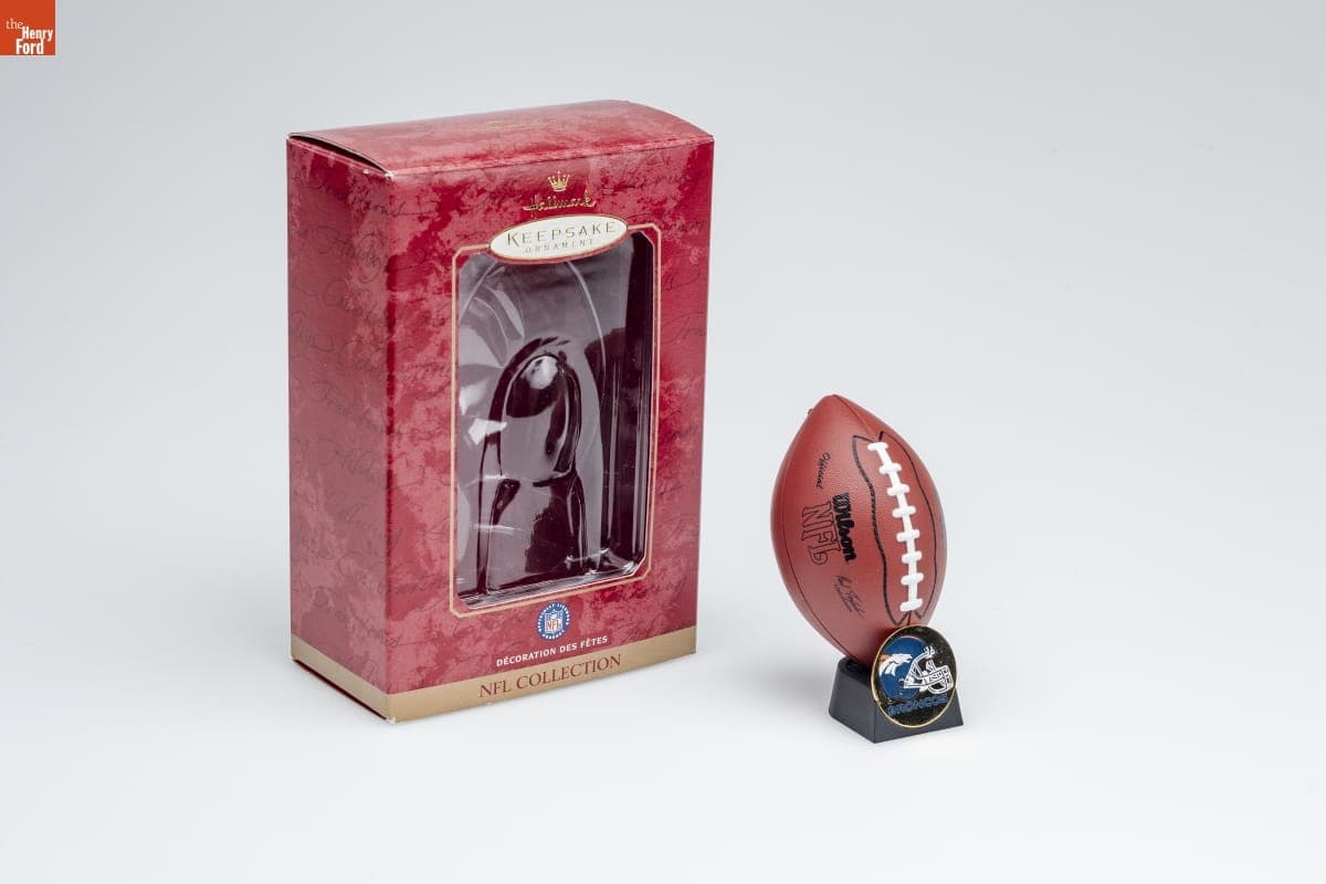 Hallmark "NFL Collection: Denver Broncos" Christmas Ornament, 2000