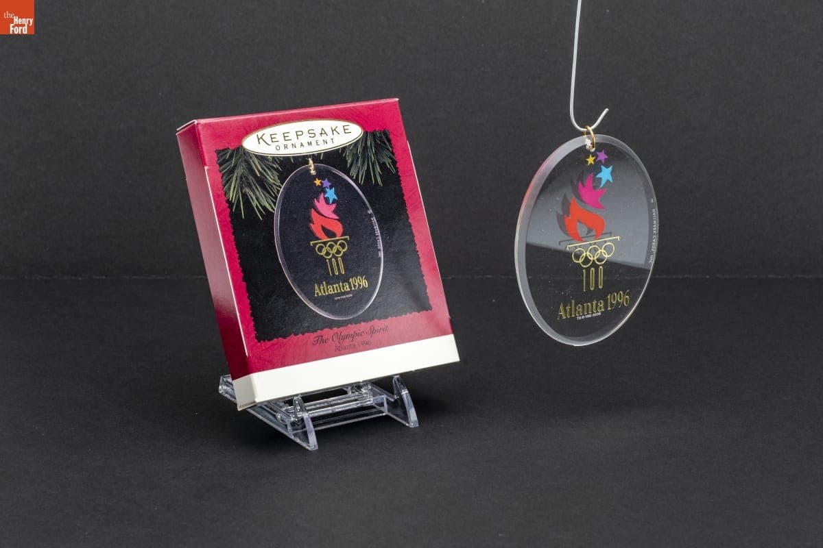Hallmark "The Olympic Spirit: Atlanta 1996" Christmas Ornament, 1995