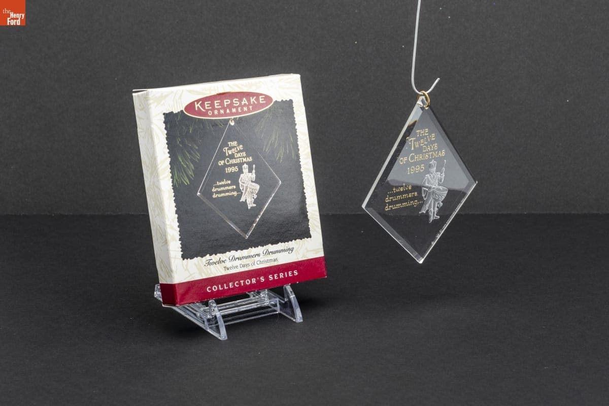Hallmark "Twelve Days of Christmas Series: Twelve Drummers Drumming" Christmas Ornament, 1995