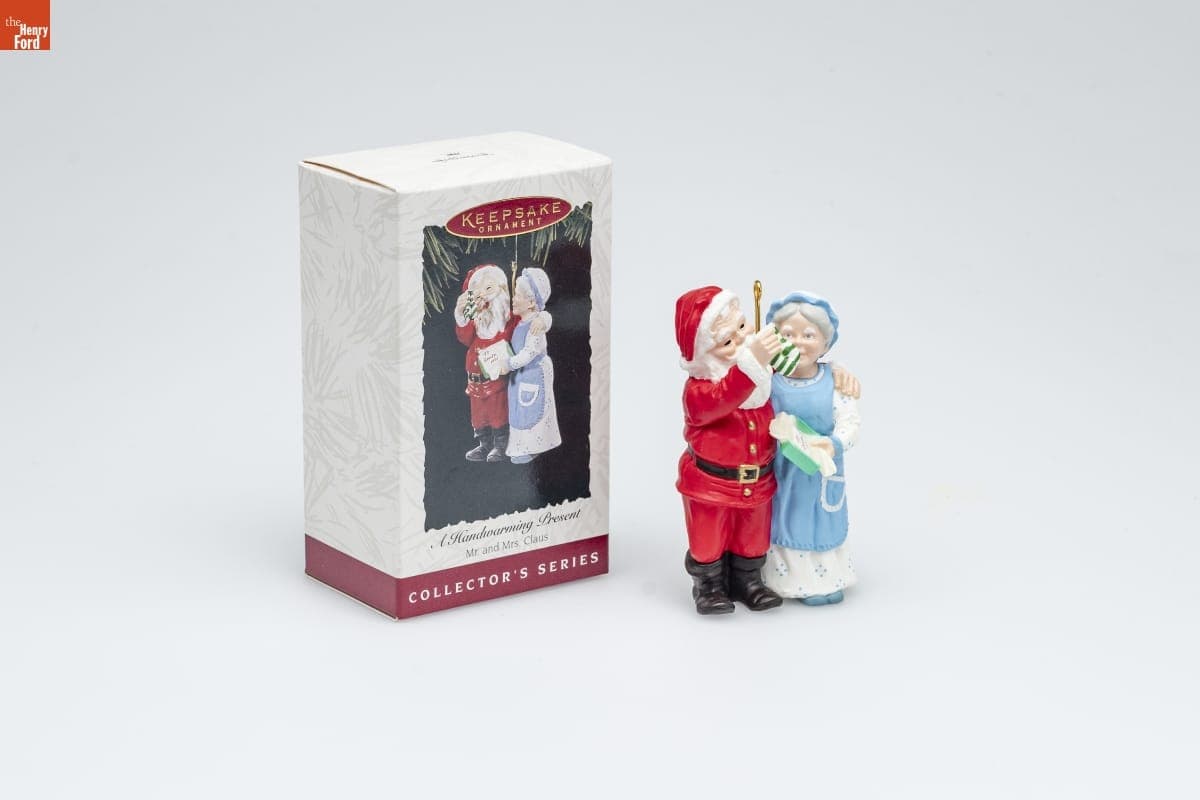 Hallmark "Mr. and Mrs. Claus Series: A Handwarming Present" Christmas Ornament, 1994