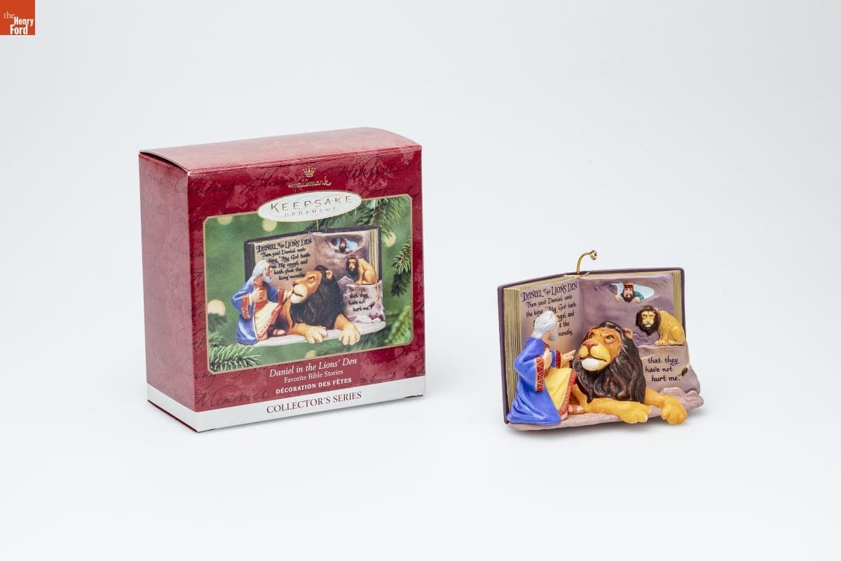 Hallmark "Favorite Bible Stories Series: Daniel in the Lions' Den" Christmas Ornament, 2001