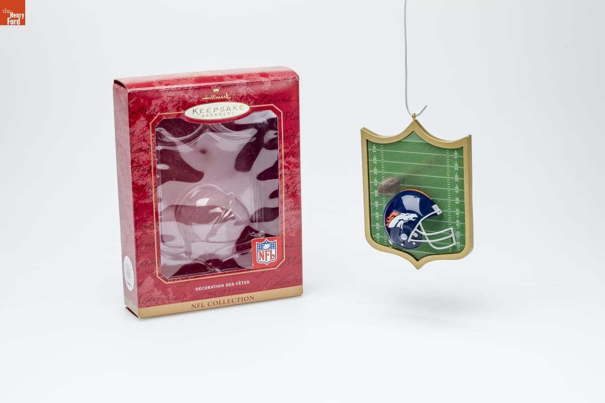 Hallmark "NFL Collection: Denver Broncos" Christmas Ornament, 2001