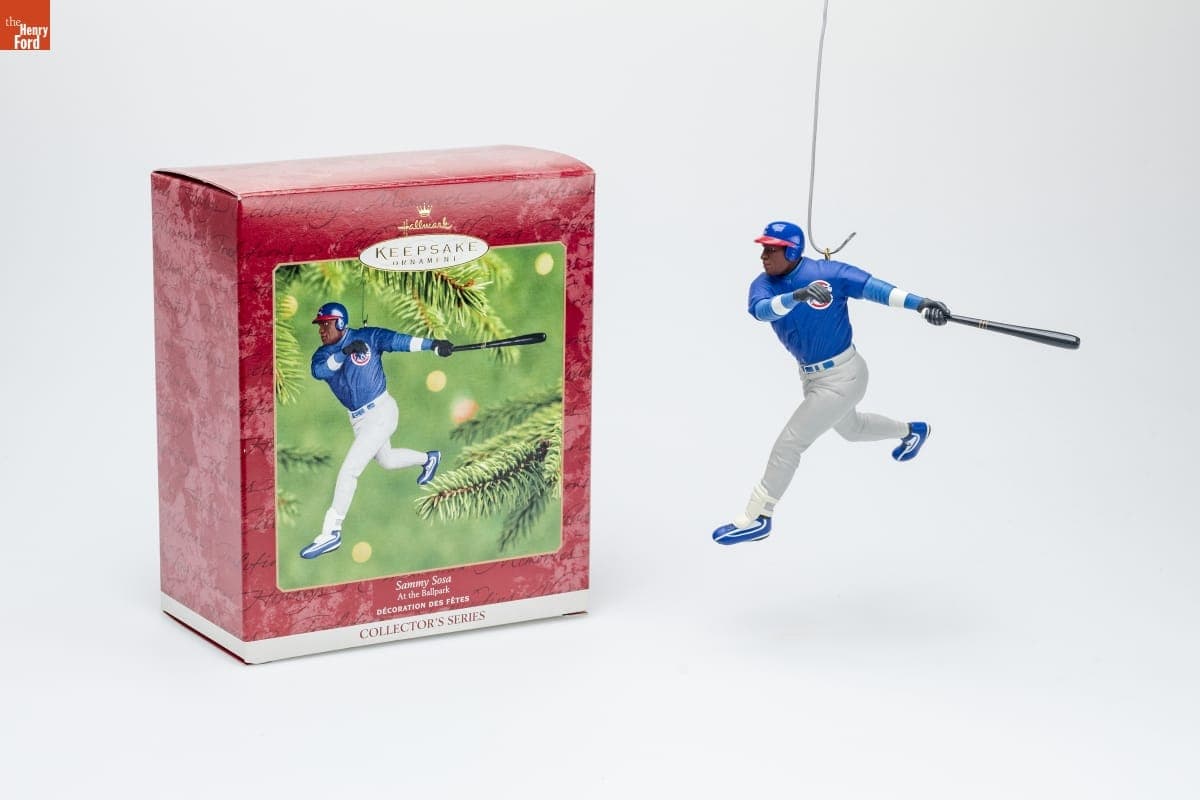 Hallmark "At the Ballpark Series: Sammy Sosa" Christmas Ornament, 2001