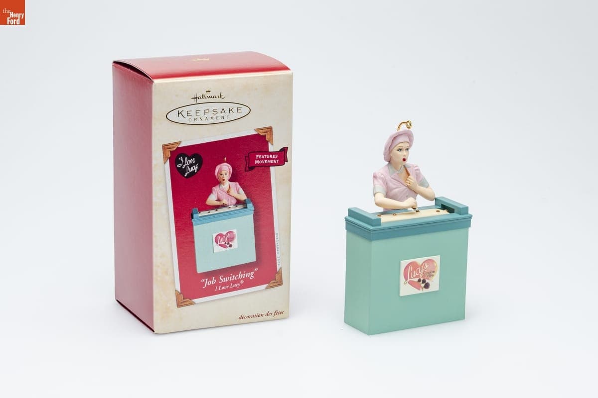 Hallmark "I Love Lucy: Job Switching" Christmas Ornament, 2002
