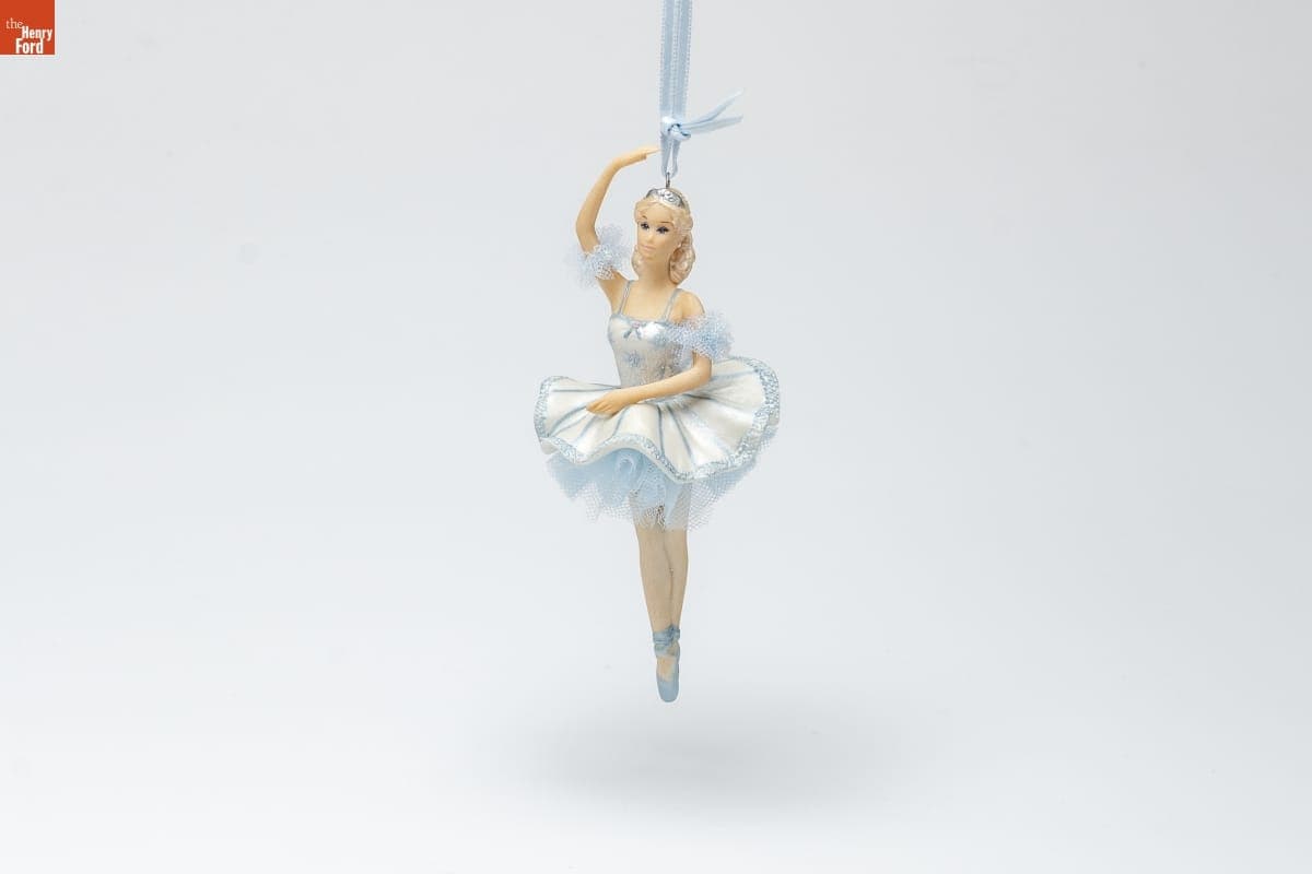 Hallmark "The Nutcracker Ballet: Barbie as Snowflake" Christmas Ornament, 2002
