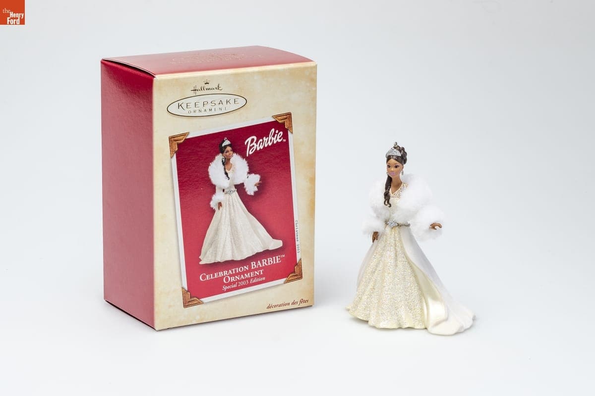 Hallmark "Celebration Barbie" Christmas Ornament, 2003