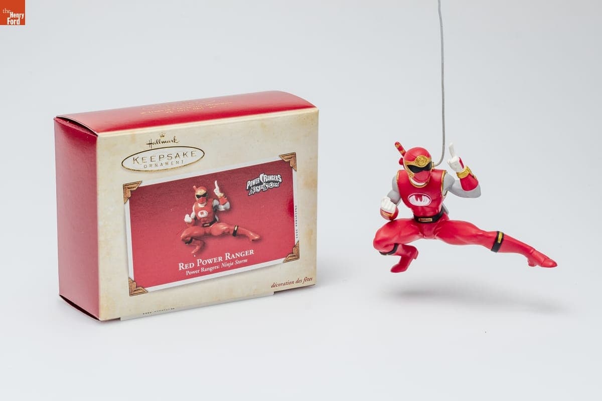 Hallmark "Power Rangers Ninja Storm: Red Power Ranger" Christmas Ornament, 2003