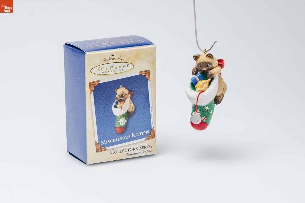Hallmark "Mischievous Kittens Series" Christmas Ornament, 2003