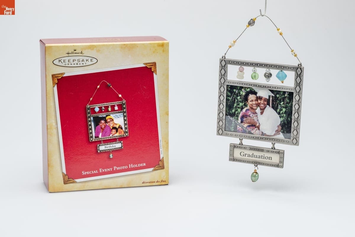 Hallmark "Special Event Photo Holder" Christmas Ornament, 2003