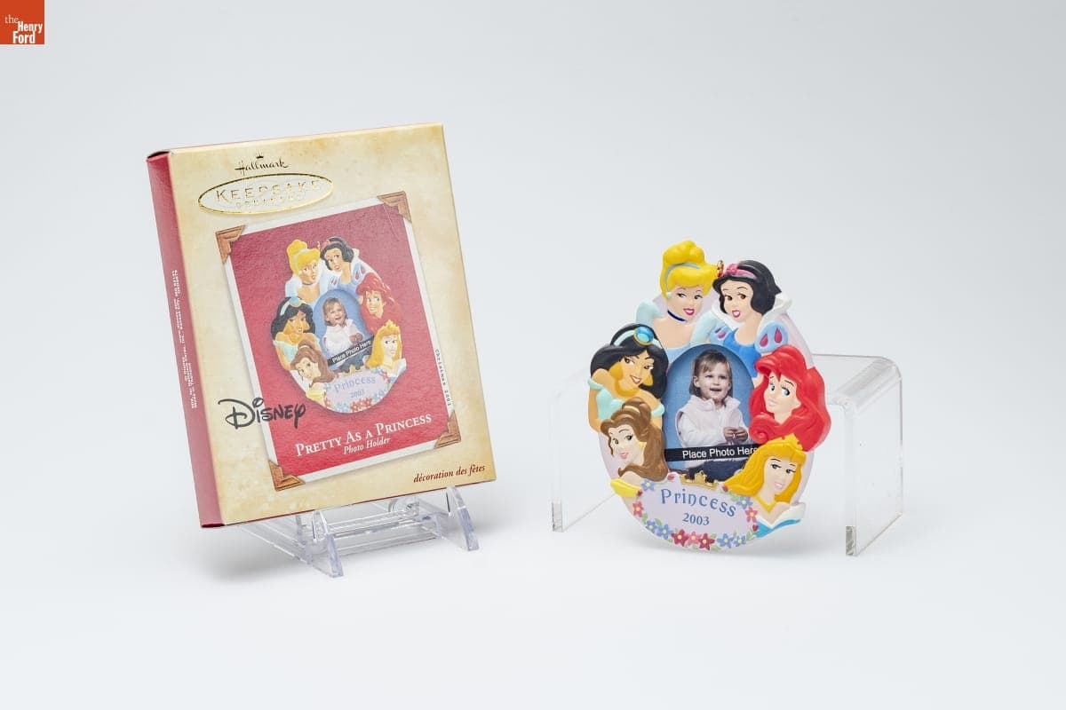 Hallmark "Pretty as a Princess Photo Holder" Christmas Ornament, 2003
