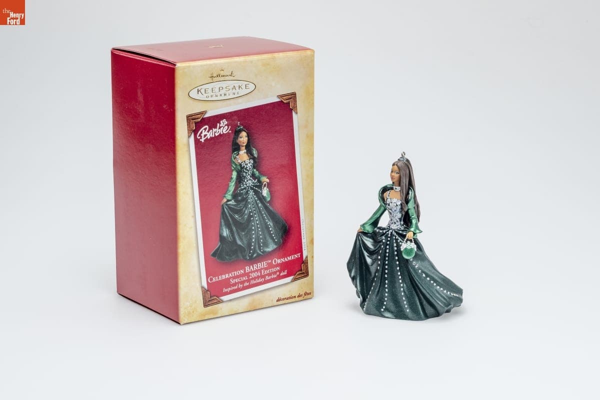 Hallmark "Celebration Barbie" Christmas Ornament, 2004