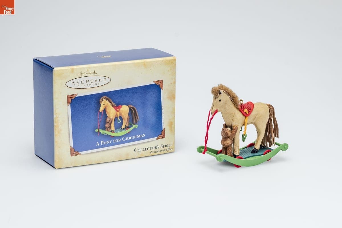 Hallmark "A Pony for Christmas Series" Christmas Ornament, 2004