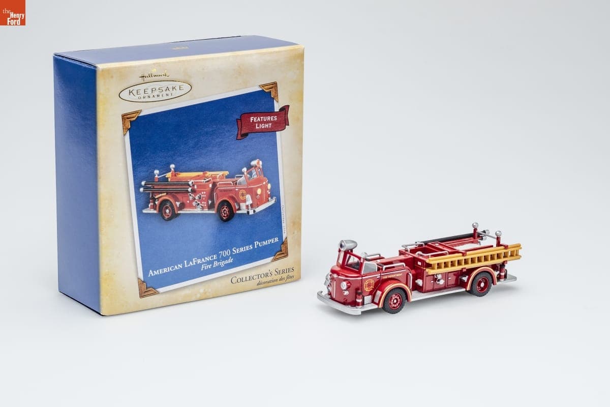 Hallmark "Fire Brigade Series: American LaFrance 700 Series Pumper" Christmas Ornament, 2004