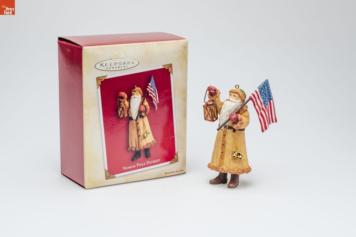 Hallmark "North Pole Patriot" Christmas Ornament, 2004