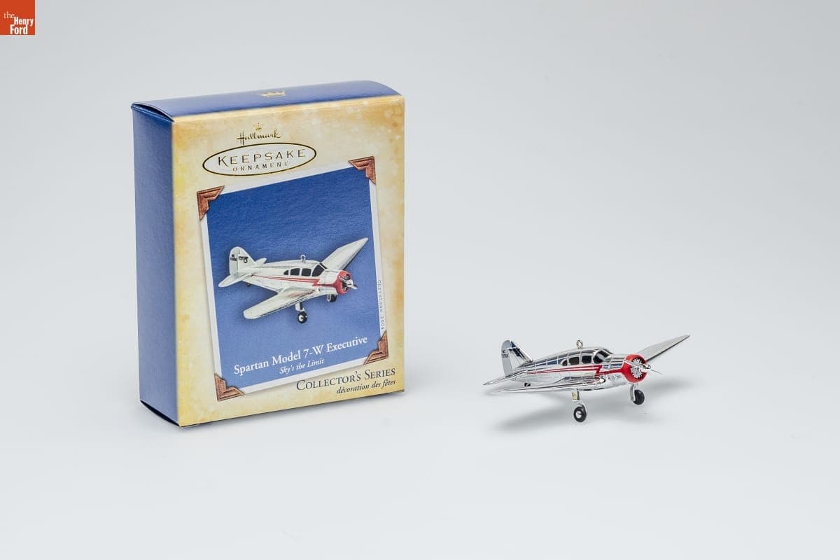 Hallmark "Sky's the Limit Series: Spartan Model 7-W Executive" Christmas Ornament, 2004