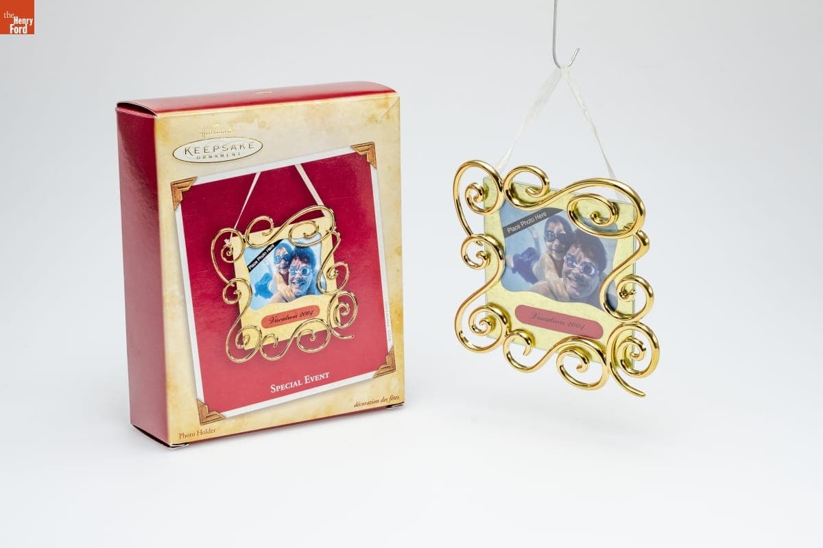 Hallmark "Special Event Photo Holder" Christmas Ornament, 2004