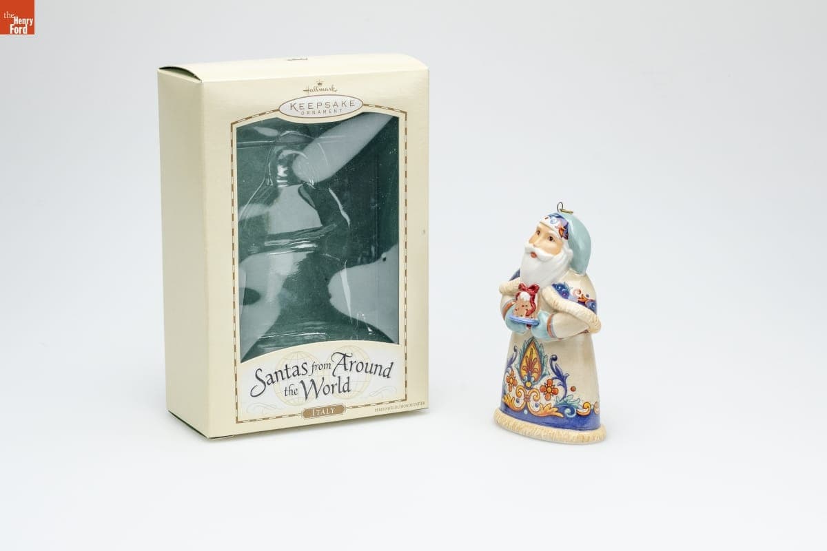 Hallmark "Santas from Around the World: Italy" Christmas Ornament, 2004