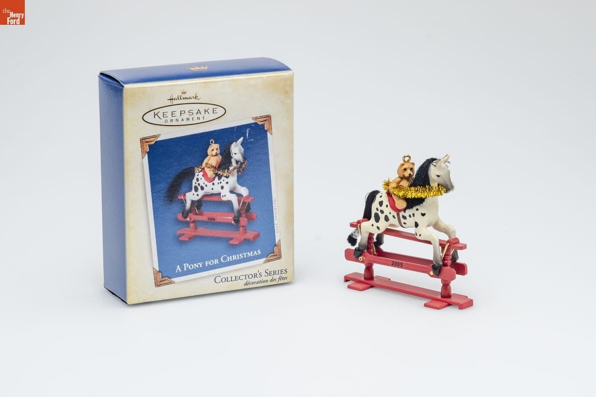 Hallmark "A Pony for Christmas Series" Christmas Ornament, 2005