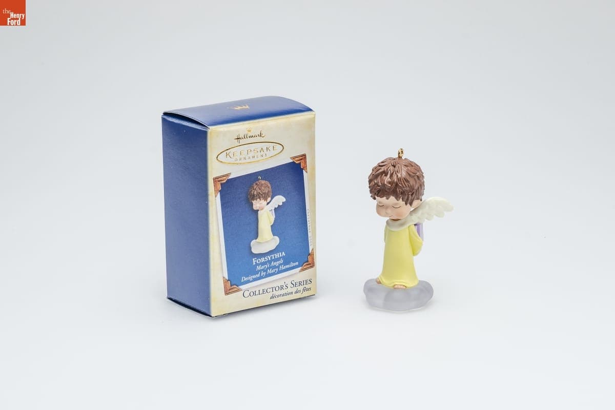 Hallmark "Mary's Angels Series: Forsythia" Christmas Ornament, 2005
