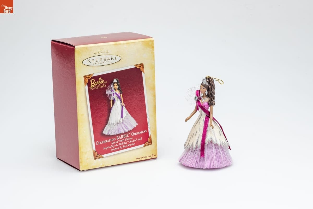 Hallmark "Celebration Barbie" Christmas Ornament, 2005