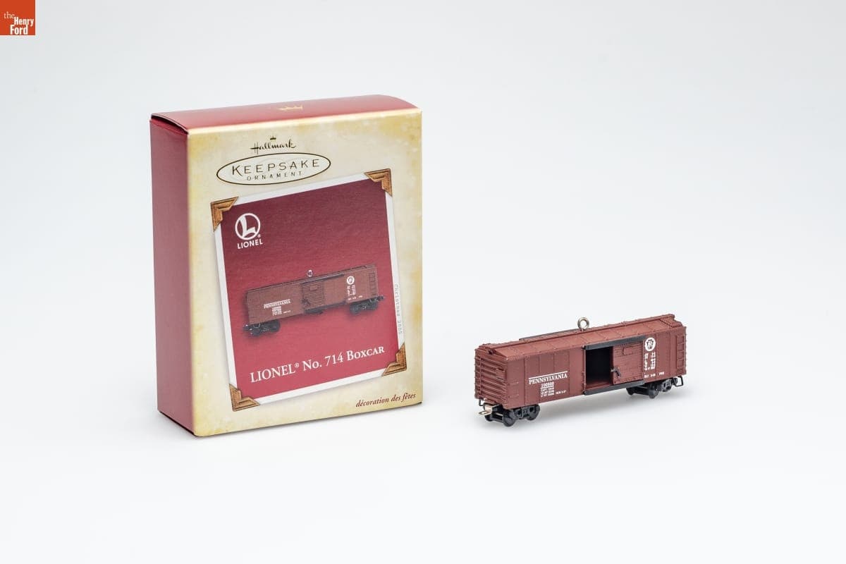 Hallmark "LIONEL No. 714 Boxcar" Christmas Ornament, 2005