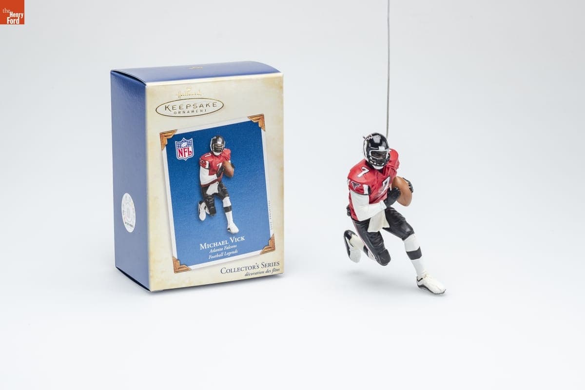 Hallmark "Football Legends Series: Michael Vick" Christmas Ornament, 2005