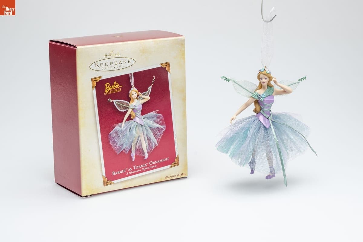 Hallmark "A Midsummer Night's Dream: Barbie as Titania" Christmas Ornament, 2005