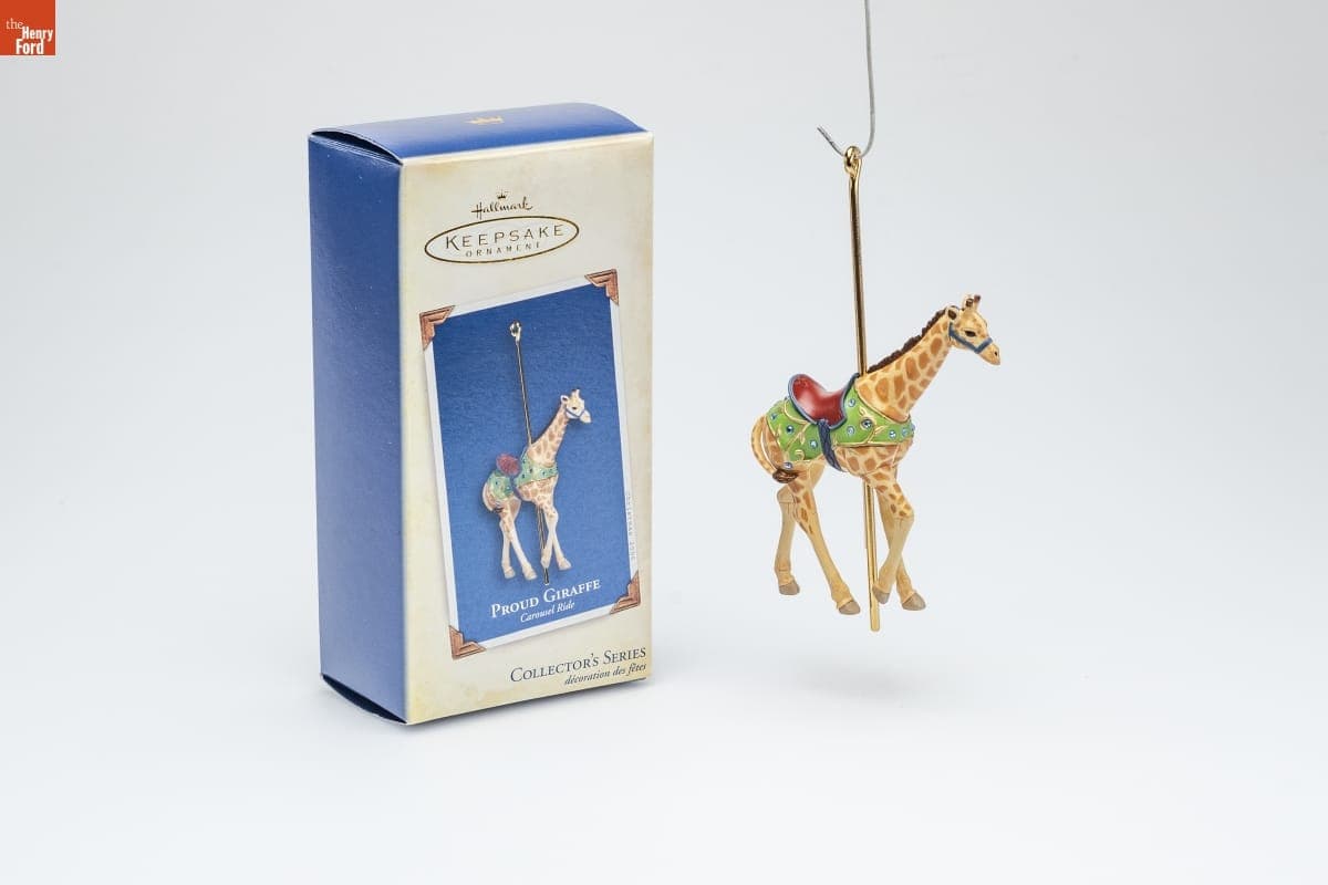 Hallmark "Carousel Ride Series: Proud Giraffe" Christmas Ornament, 2005