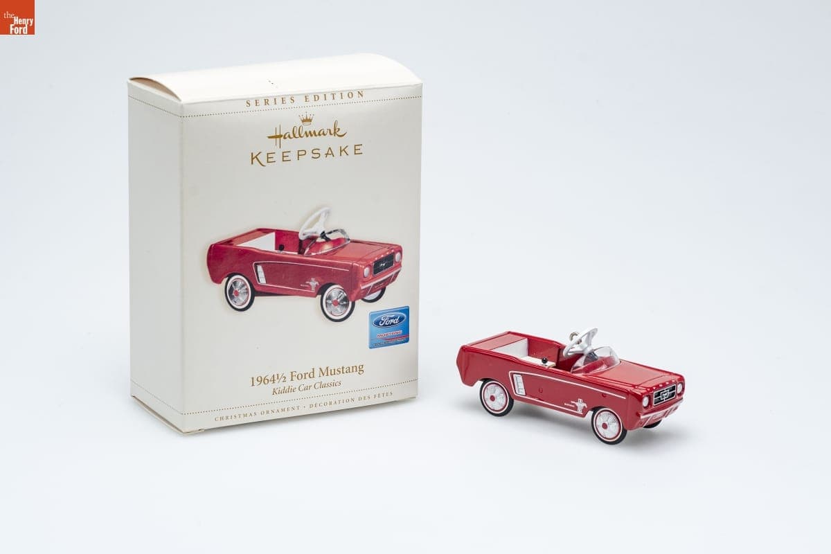 Hallmark "Kiddie Car Classics Series: 1964 1/2 Ford Mustang" Christmas Ornament, 2006