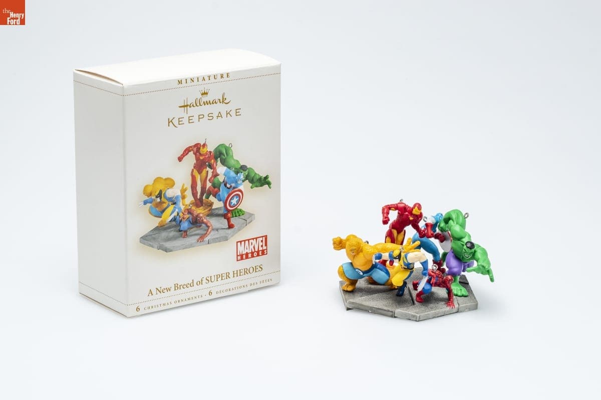 Hallmark "Marvel: A New Breed of Super Heroes" Miniature Christmas Ornaments, 2006