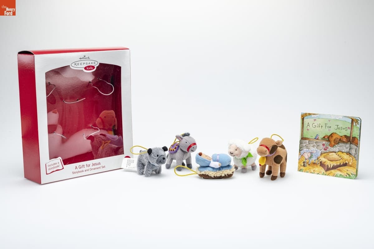 Hallmark "A Gift for Jesus" Storybook and Christmas Ornament Set, 2006