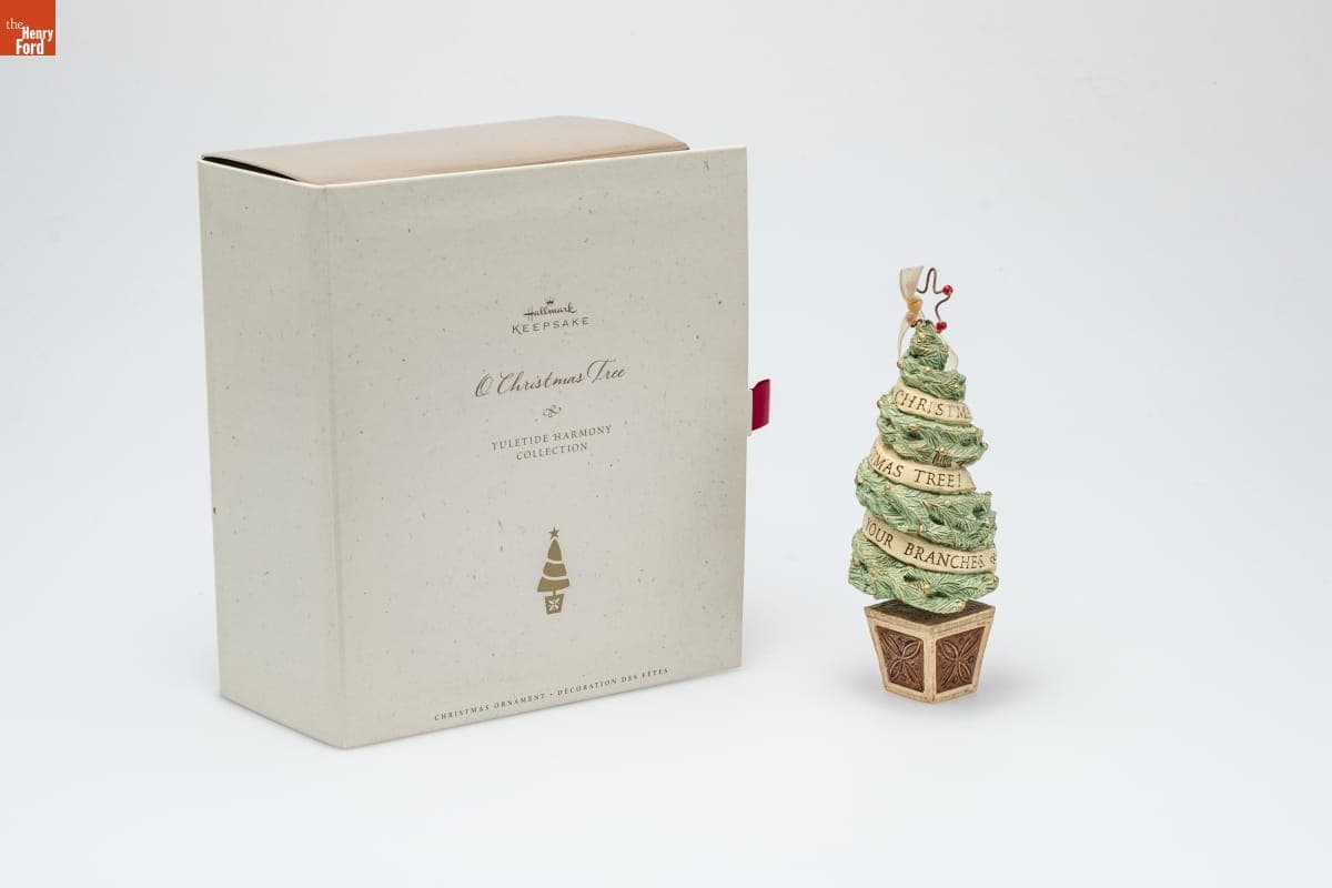 Hallmark "Yuletide Harmony: O Christmas Tree" Christmas Ornament, 2006