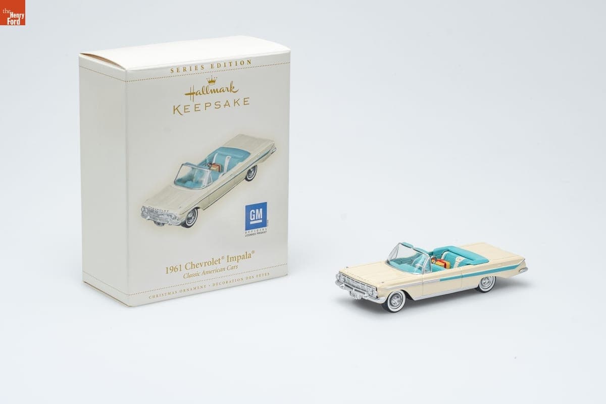 Hallmark "Classic American Cars Series: 1961 Chevrolet Impala" Christmas Ornament, 2006