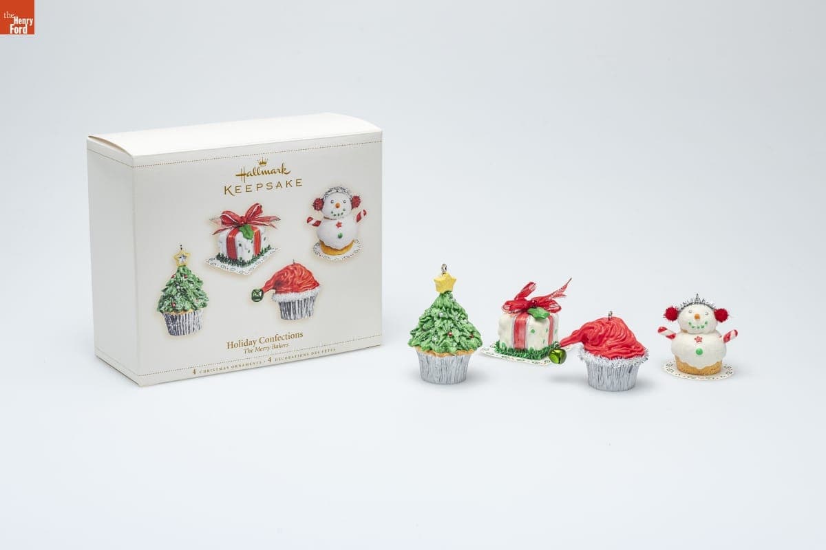 Hallmark "The Merry Bakers: Holiday Confections" Christmas Ornaments, 2006