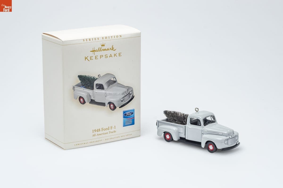 Hallmark "All-American Trucks Series: 1948 Ford F-1" Christmas Ornament, 2006