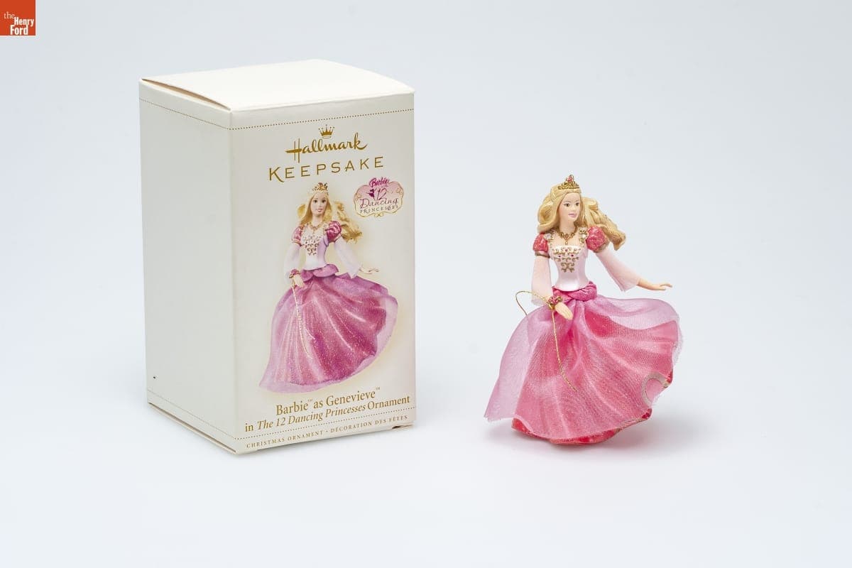 Hallmark "Barbie as Genevieve in The 12 Dancing Princesses" Christmas Ornament, 2006