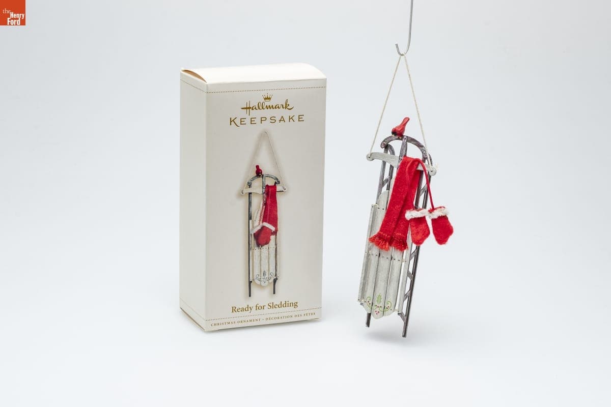 Hallmark "Ready for Sledding" Christmas Ornament, 2006