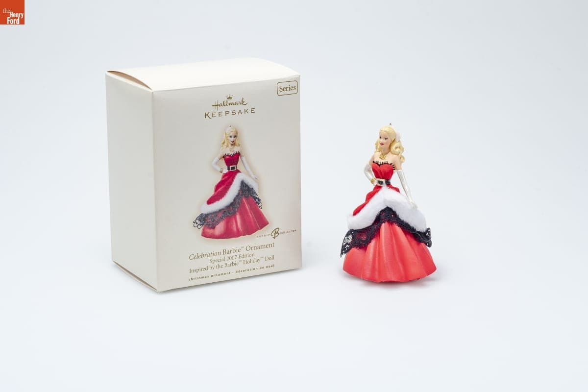 Hallmark "Celebration Barbie Series" Christmas Ornament, 2007