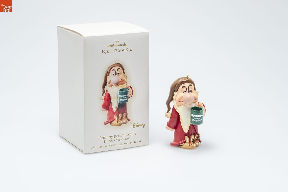 Hallmark "Disney's Snow White: Grumpy Before Coffee" Christmas Ornament, 2007