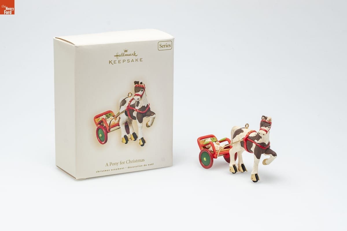 Hallmark "A Pony for Christmas Series" Christmas Ornament, 2007
