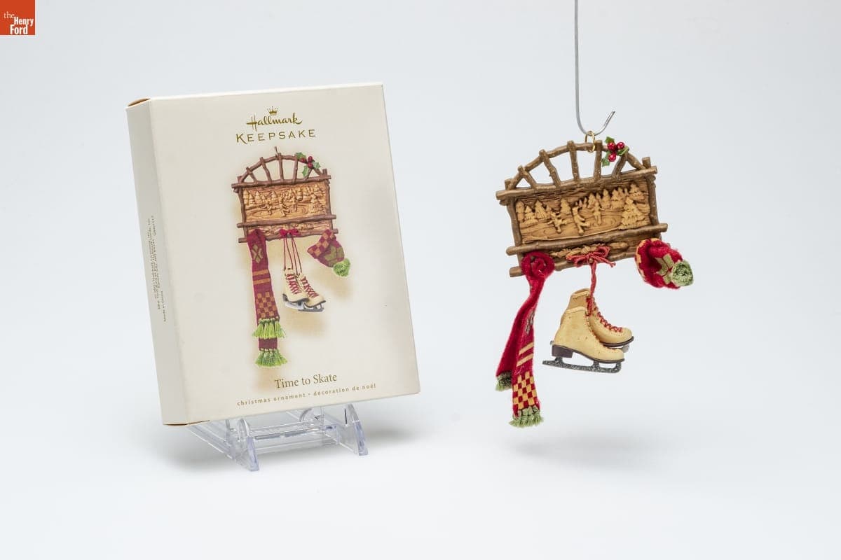 Hallmark "Time to Skate" Christmas Ornament, 2007
